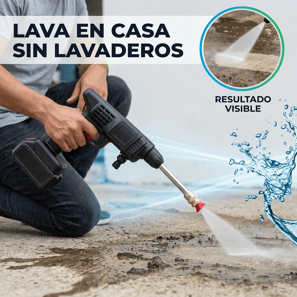 Hidrolavadora Doble Bateria Inalambrica