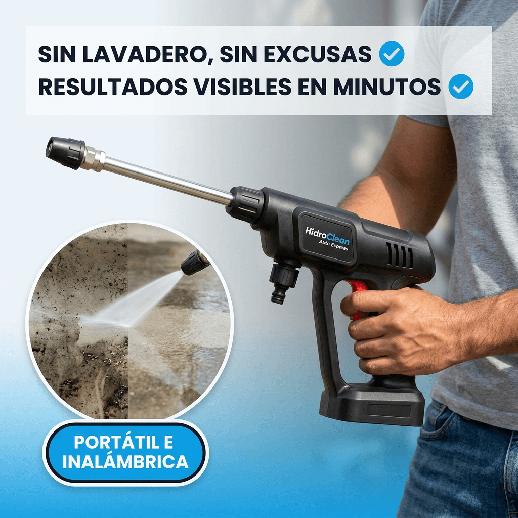 Hidrolavadora Doble Bateria Inalambrica